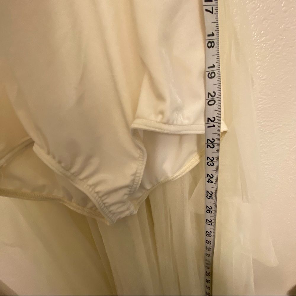 Weissman Elite Dance Costume Lyrical White In The Name Of Love D13012 Adult Ma — image 5 of 8